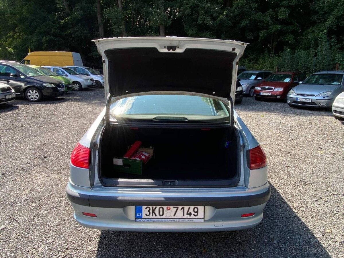 Peugeot 607 2.2 HDI 98kW digitální klima JBL kůže 2001 - 13