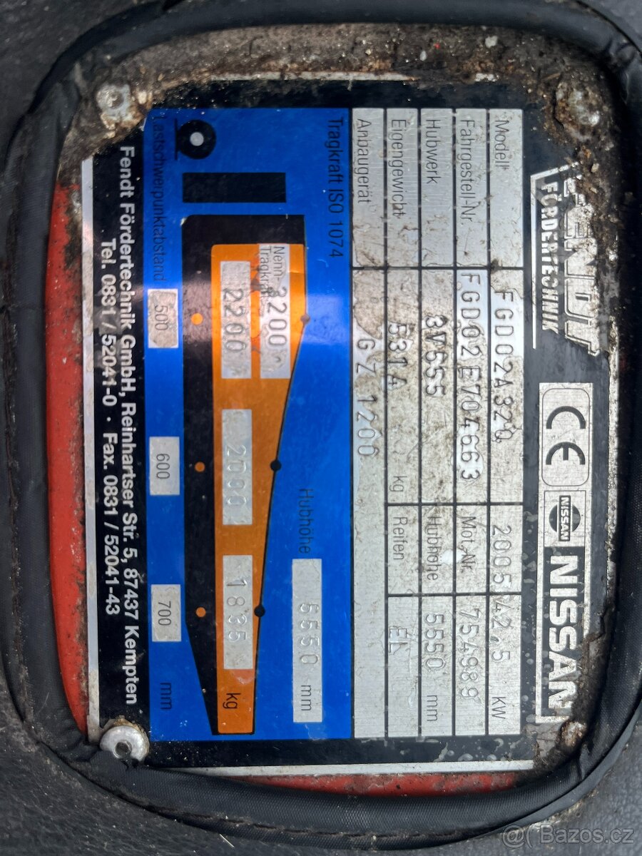 Vysokozdvižný vozík Nissan 32 - 13