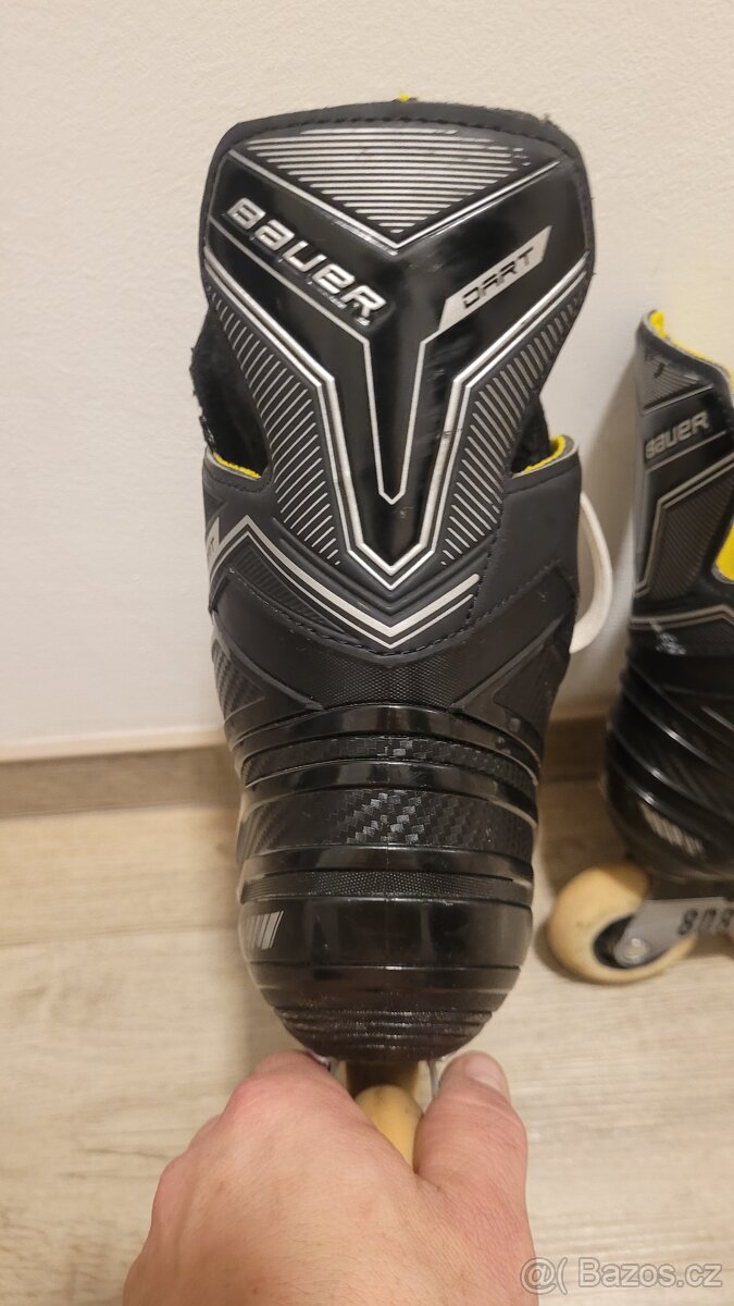 Kolečkové brusle Bauer velikost vel.7,5 - 13