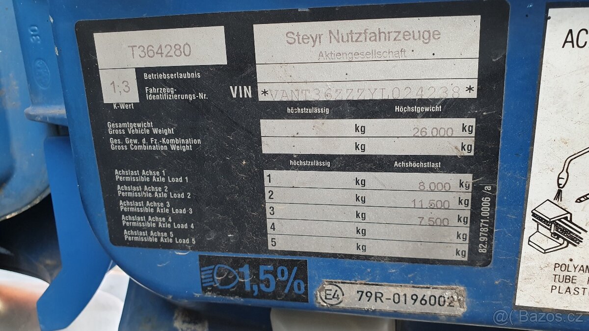 Steyr-Man F2000 kontejner - 13