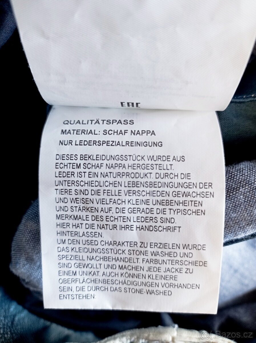 Kožená bunda Milestone - M/L - 13