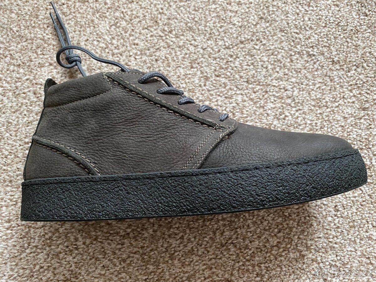 Nové pánské kožené zimní boty Baťa s kožichem - č. 42 - 13