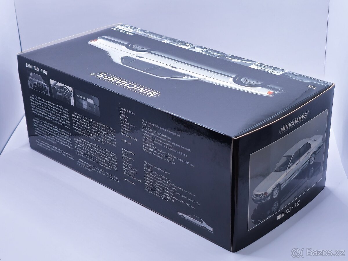 BMW E32 730i 1:18 Minichamps - 13