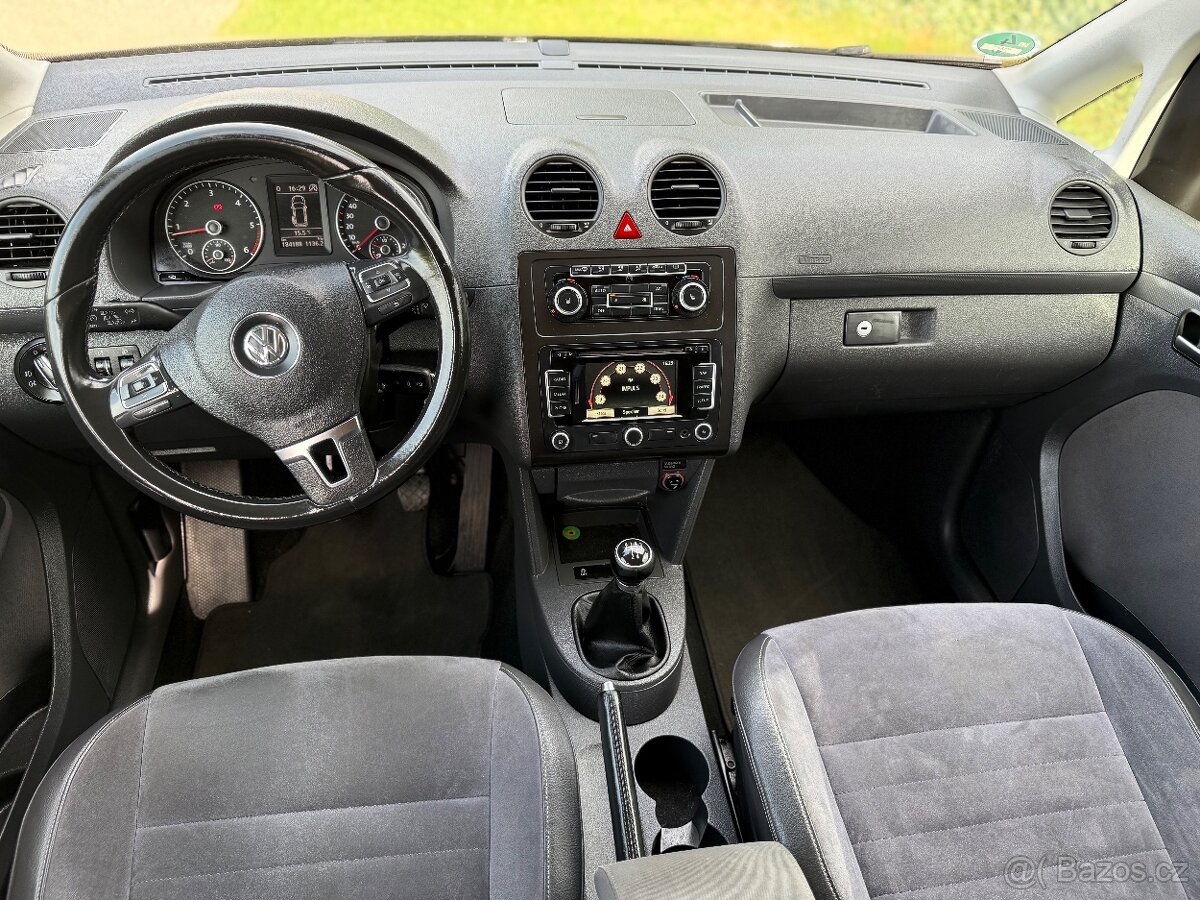 Vw Caddy Maxi 7Míst,Highline,Alu,Park.Asistent - 13