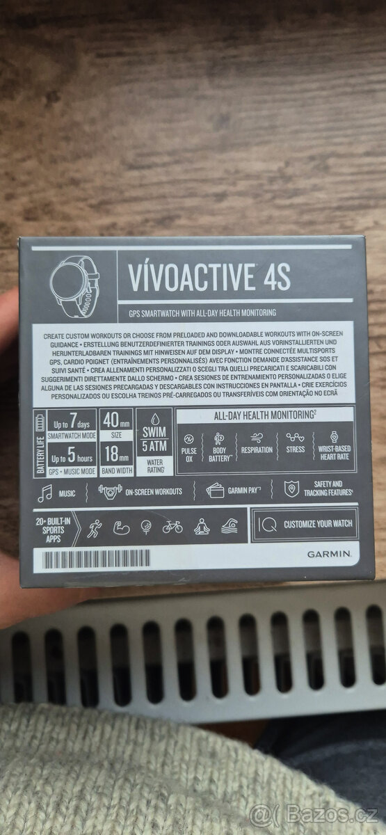 Garmin hodinky Vivoactive 4S - 13