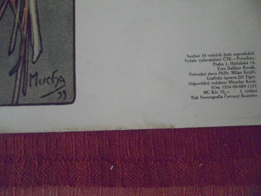 ALFONS MUCHA - 10 Ks - PLAGÁTU - 13