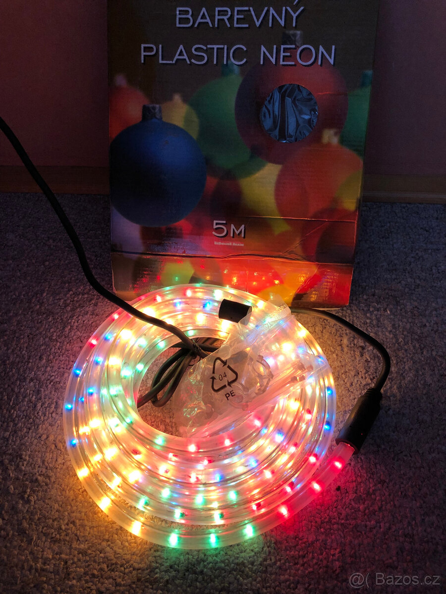Neon světelné hadice 5 m - několik, nové i použité - 13