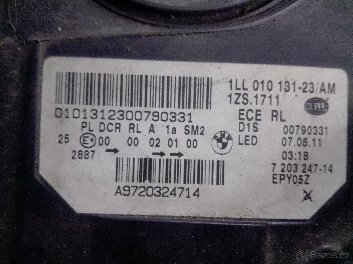 BMW F11 525D 150kw díly v barvě black sapphire - 13