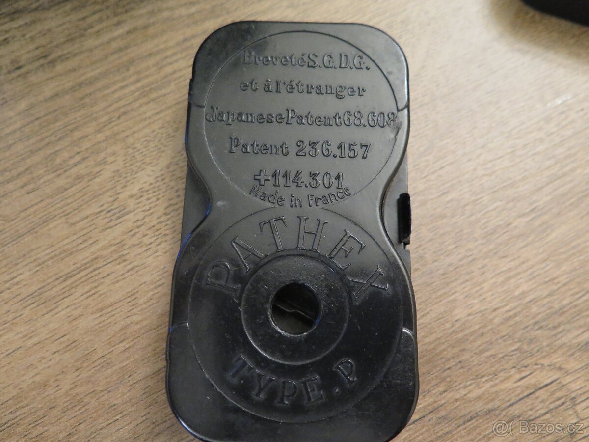 Pathé Motocamera - starožitná filmová kamera 9,5 mm 1928 - 13