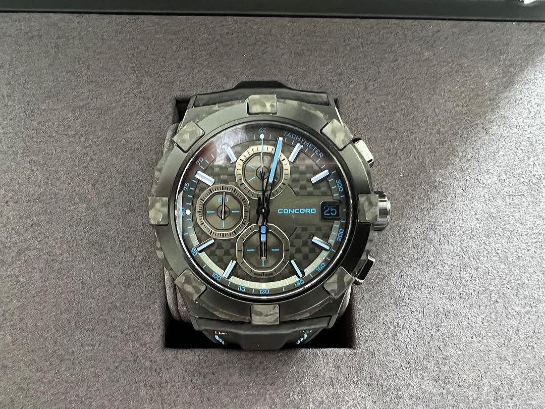 Concord, model C1 chronograph, originál hodinky, facelift - 13