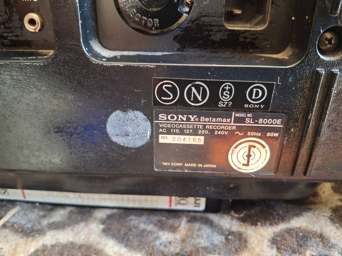 Sony Betamax SL-8000E - 13
