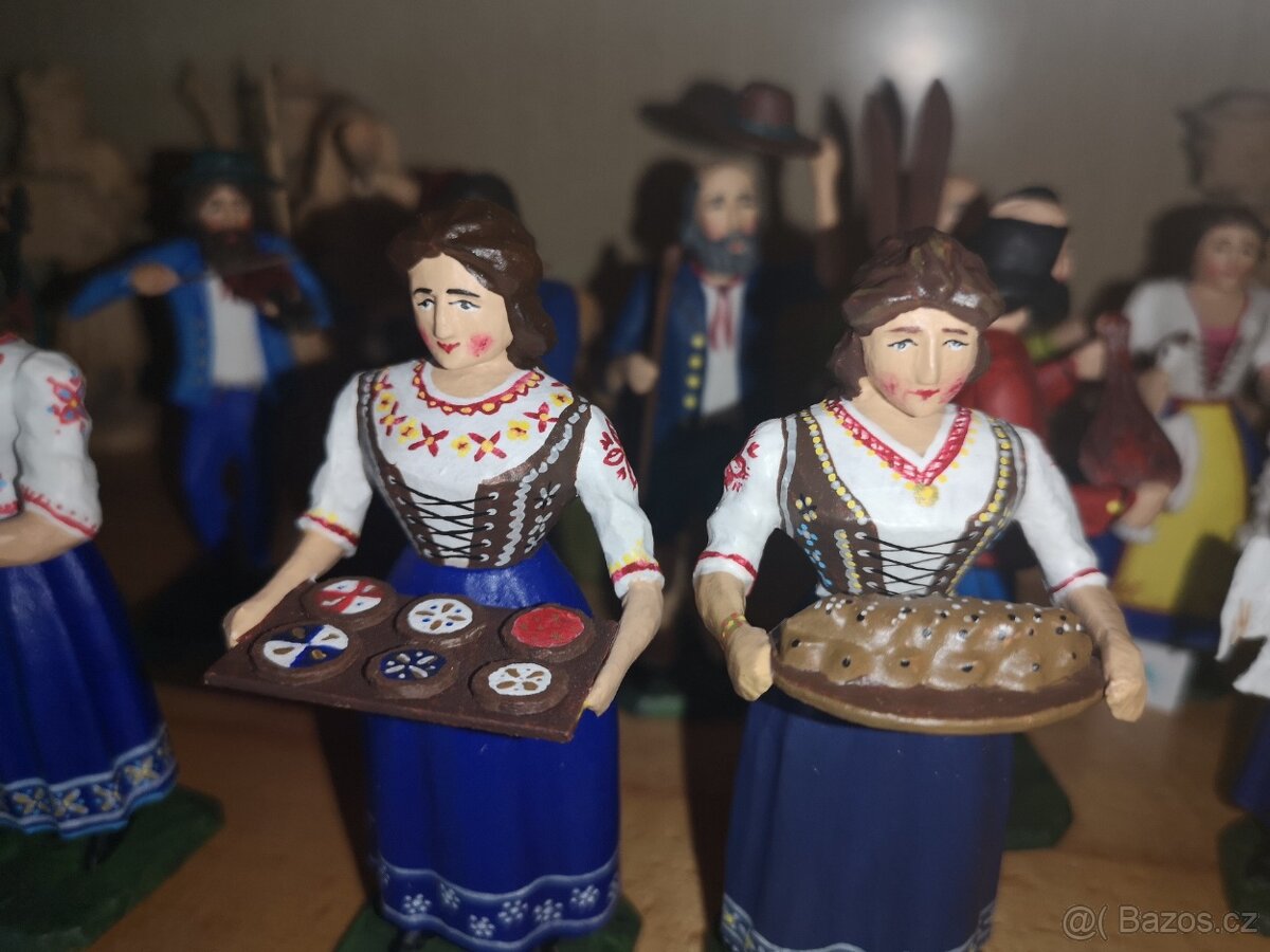 nové figurky pro betlém - signovaná autorská tvorba - 13