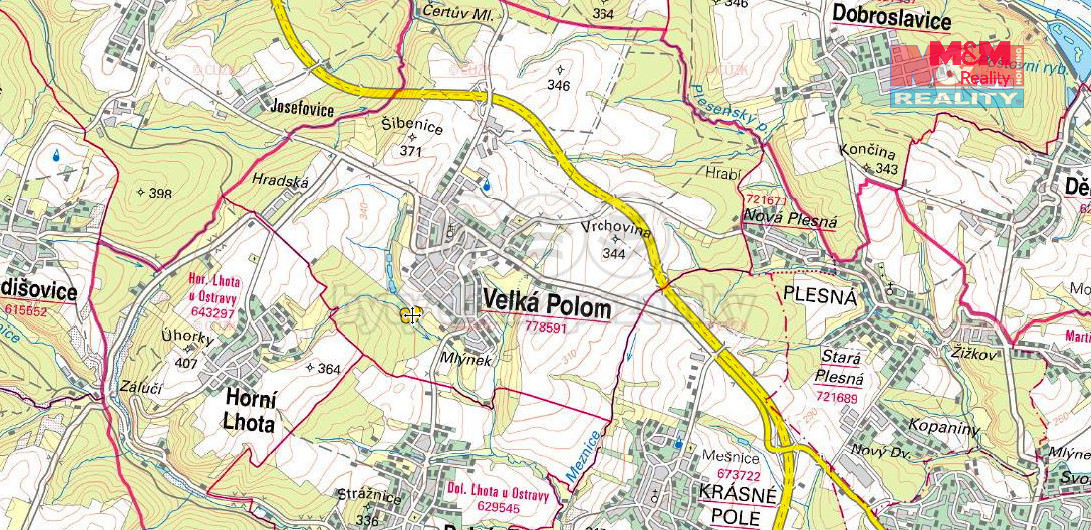 Prodej lesa, 1901 m², Velká Polom - 13