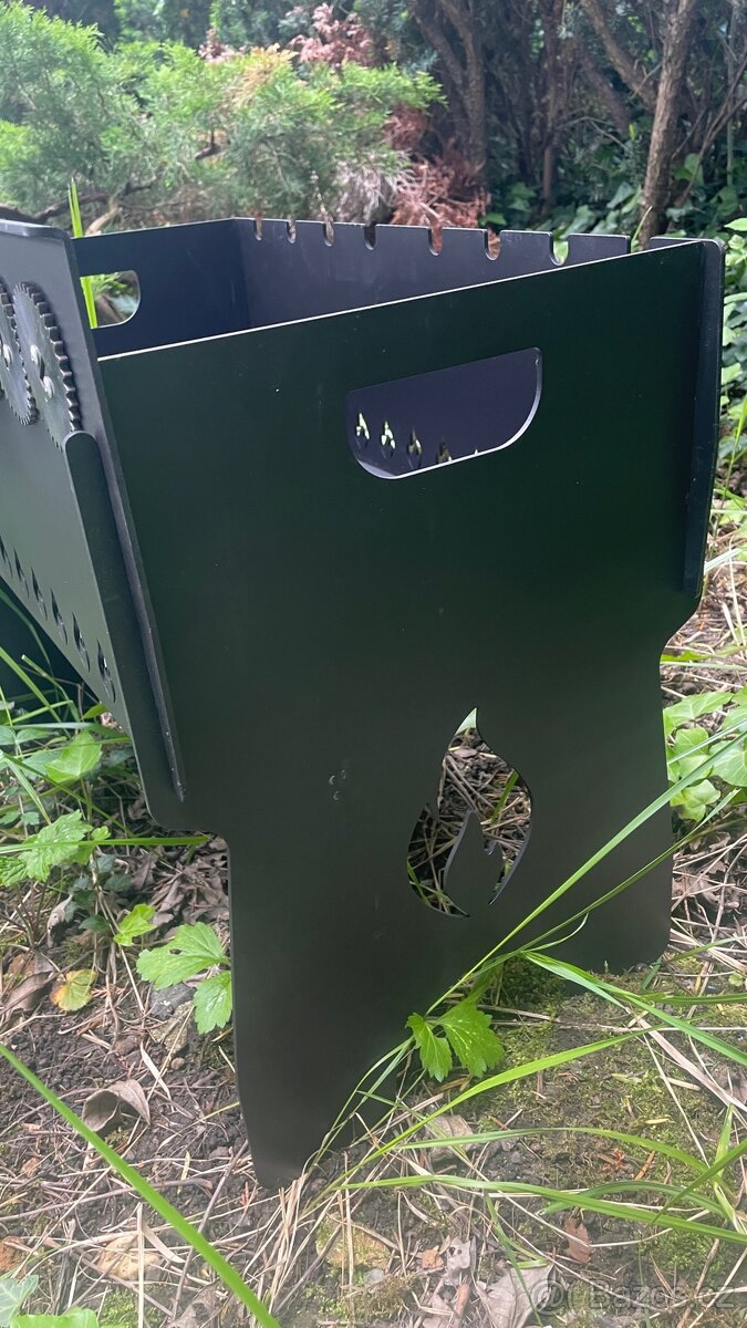 Automatický ocelový gril na špízy - šašlík(10 /8pozic) - 13