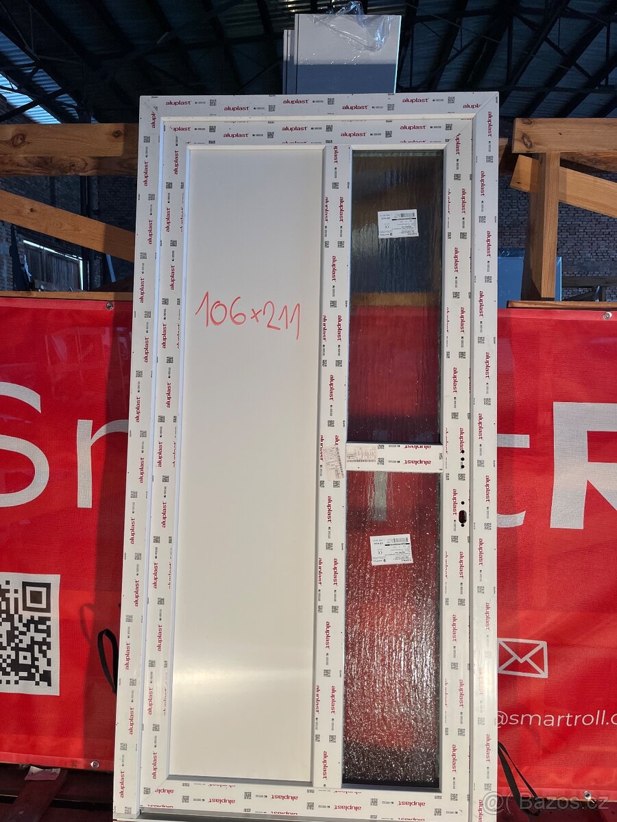 Okno PVC , profil 70 mm/ 3 sklo, nepoužitá okna - 13