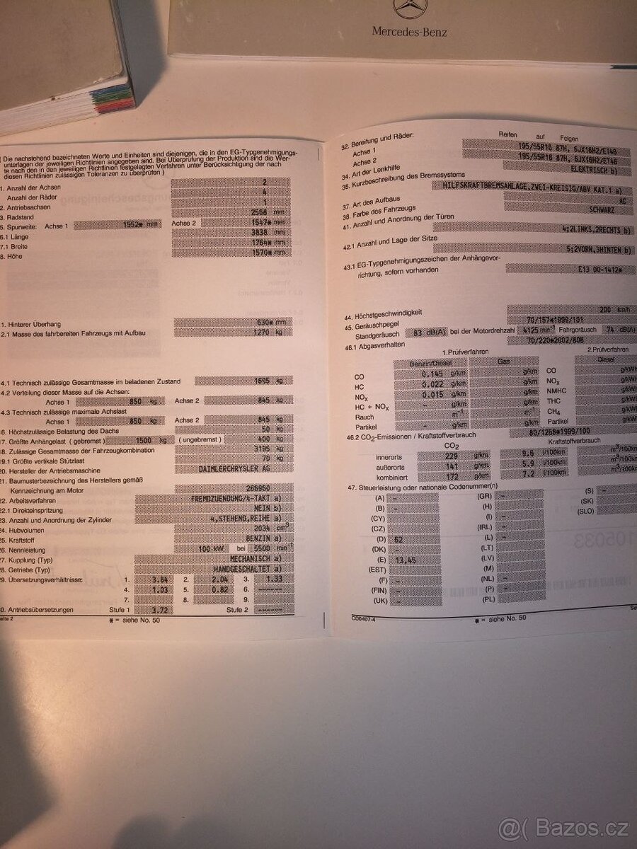 Mercedes A200 W169 2.0 benzín - 13