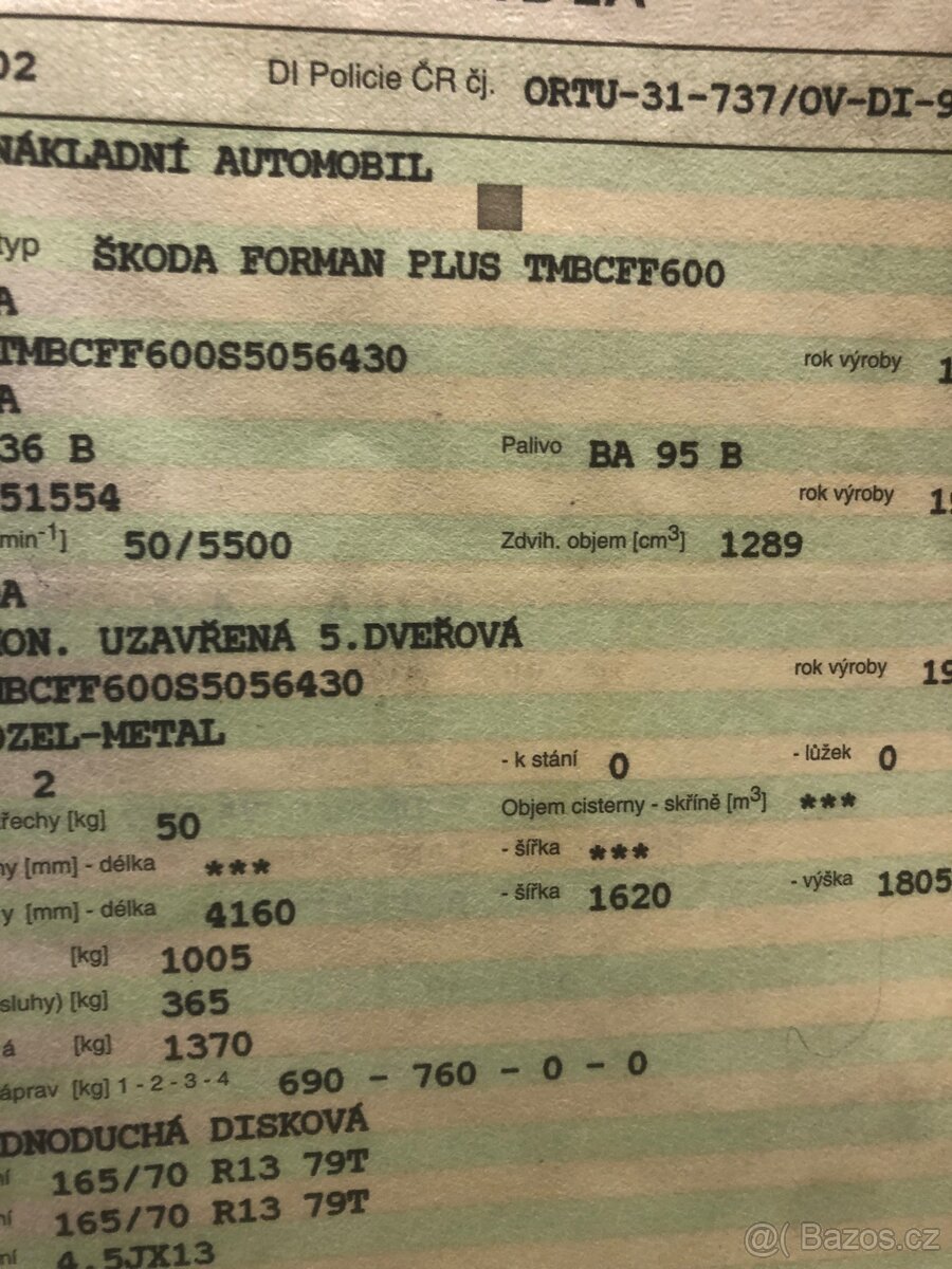 Škoda forman plus na díly - 13