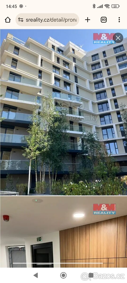 Pronajmu nový, zařízený byt 1kk 42m s terasou - Hagibor - 13