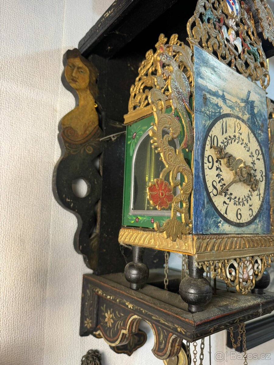 Fríské nástěnné hodiny (141059) - 13