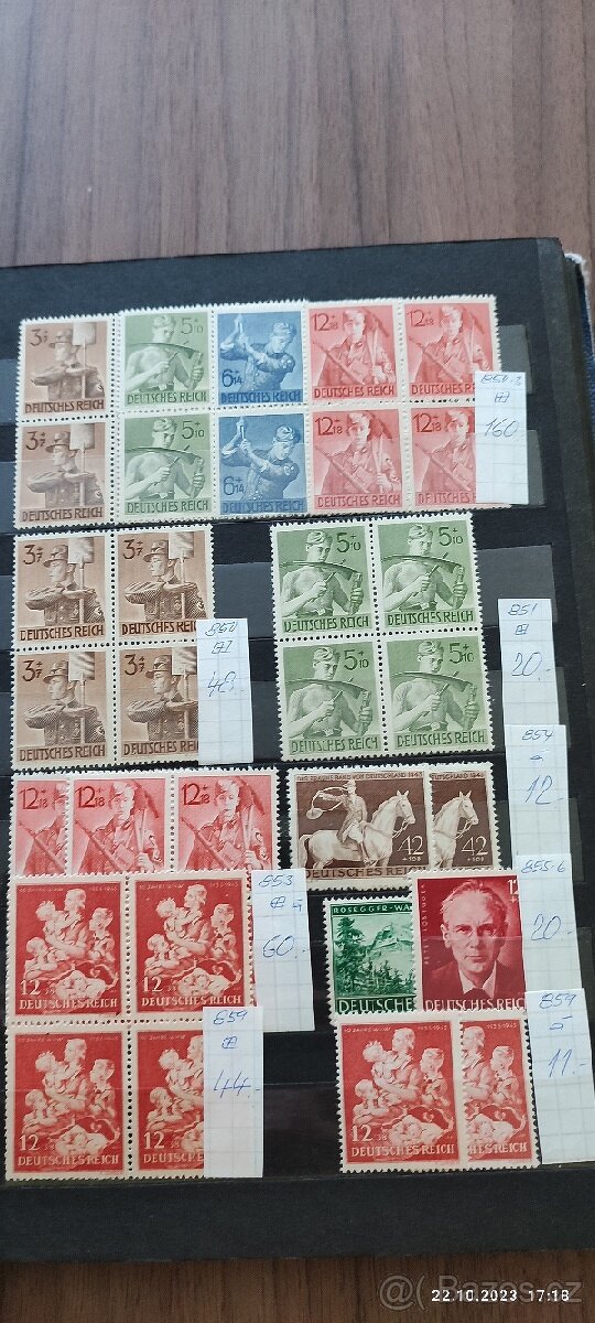 Prodám album známek Grossdeutsches Reich - 13