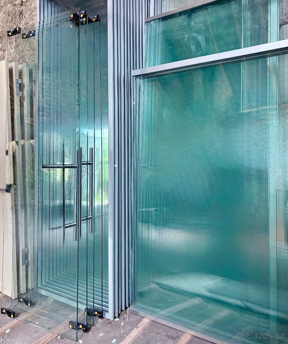 Skleněné kancelářské příčky GEZE - 13