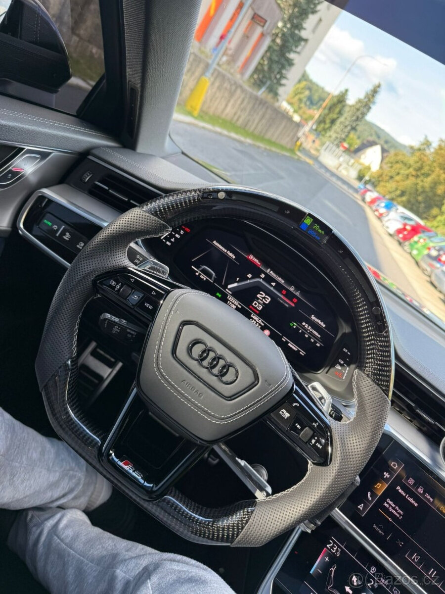 AUDI A6 A7 C8 A8 SQ8 Q8 VOLANT s LED displejem - 13