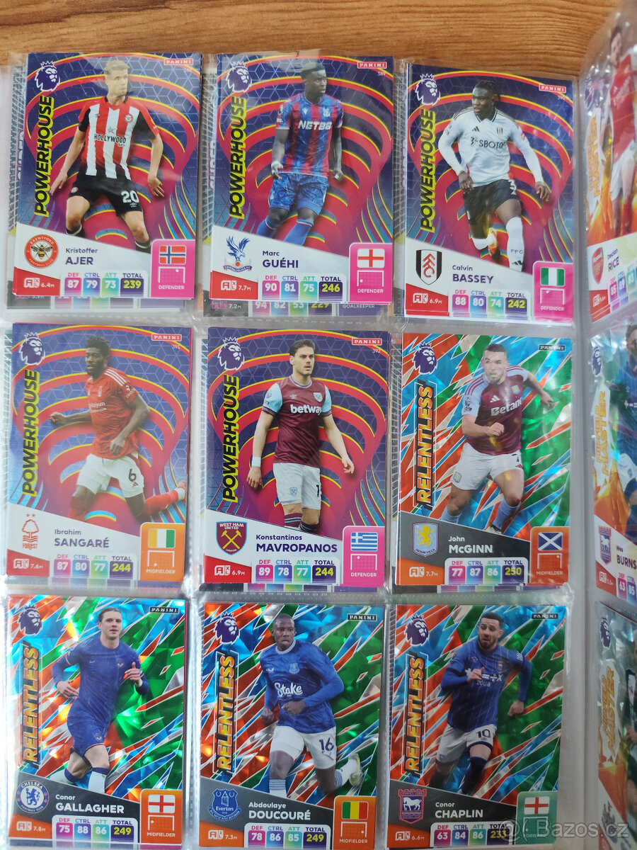 Fotbalové kartičky Adrenalyn Premier League 2025 - 13