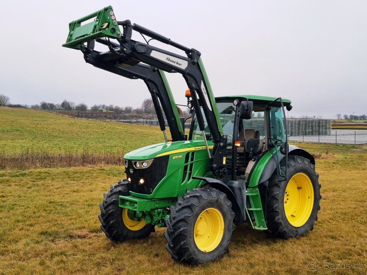 John Deere 6110MC + Quicke Q4M - 13