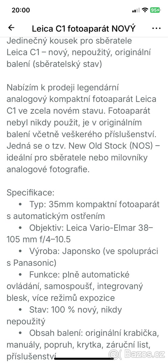 Leica C1 foroaparat Novy - 13