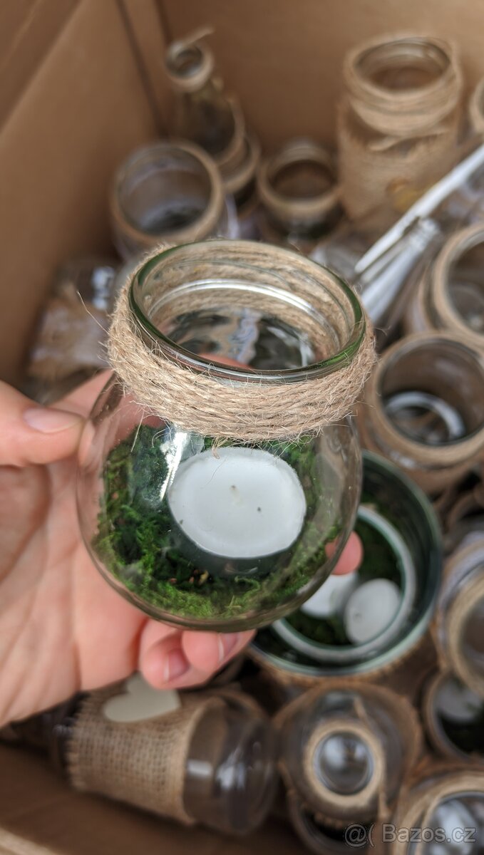 Svatební dekorace - přírodní styl - 13