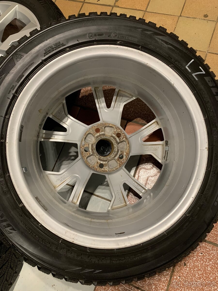 Alu kola Škoda R17 5X112 ZIMNÍ PNEU 225/50 R17 8mm POLAR - 13