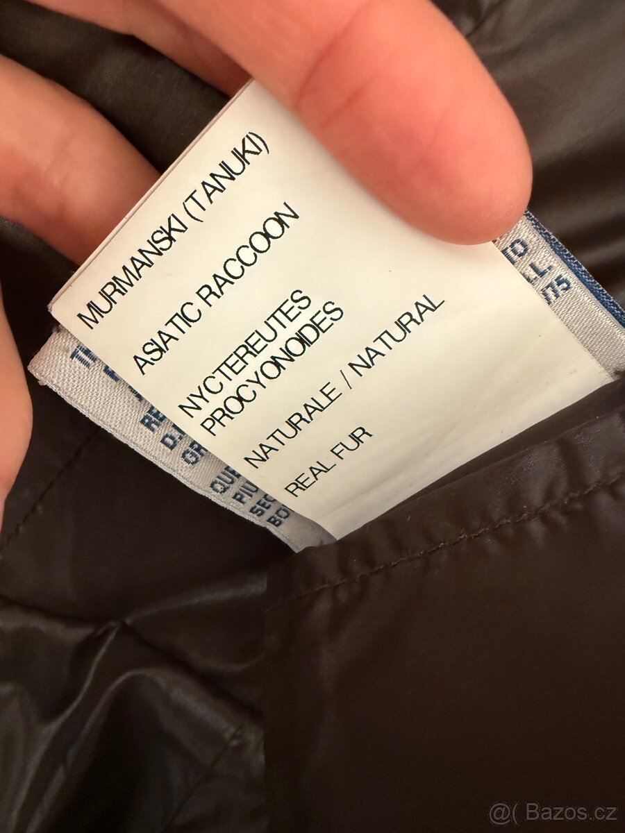 Perova bunda Moncler s myvali kozesinou - 13