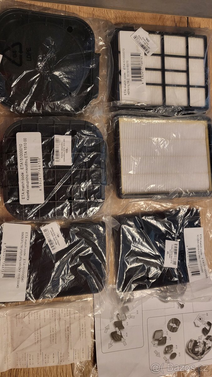 ,filtry do vysavače ETA,magnetky,Hoover vysavače - 13