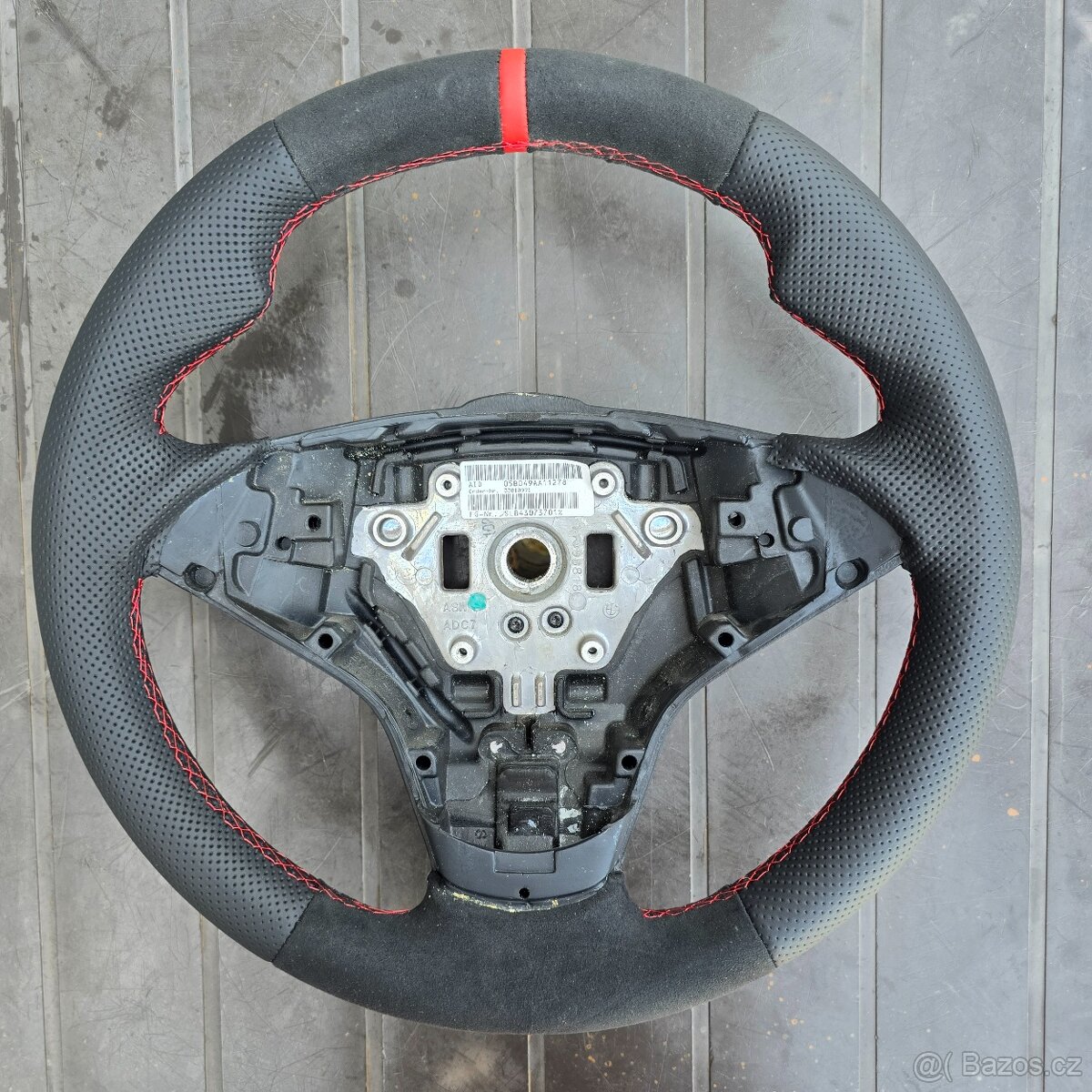 Bmw 5 E60, E61 nový kožený volant - 13