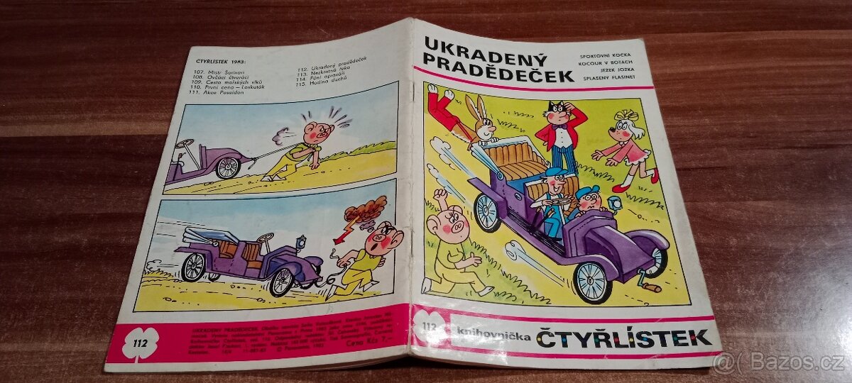 Čtyřlístek č. 107 - 115. Ročník 1983 - 13