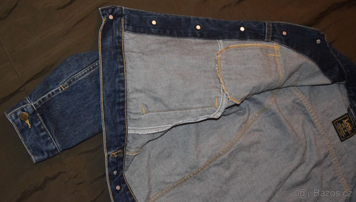 Jeans bunda LEE Jacket, 100% bavlna, vel.M - 13