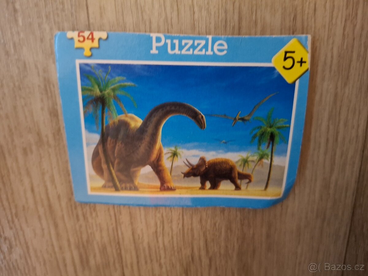 Dinosauři, hlavolamy, domino 25 kusů - pošta 50 Kč - 13