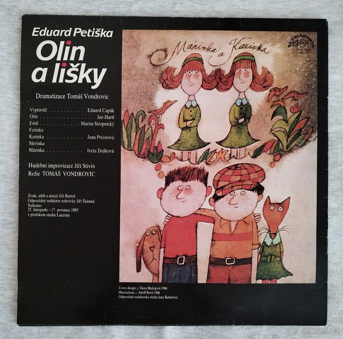 Gramofonové desky- pohádky pro děti. - 13