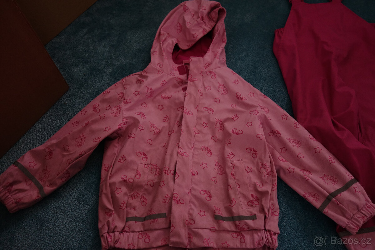 Nepromokavá bunda a kalhoty 116/122 - 13