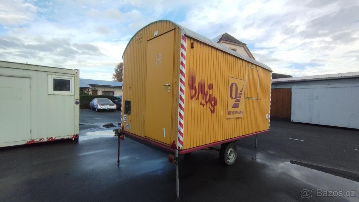 Pojízdná maringotka ALHO / 4x2.4m - 13