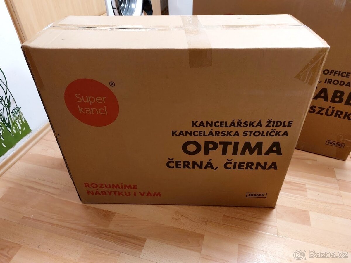 NOVÁ - Kancelářská židle OPTIMA PDH nosnost 140 kg - 13