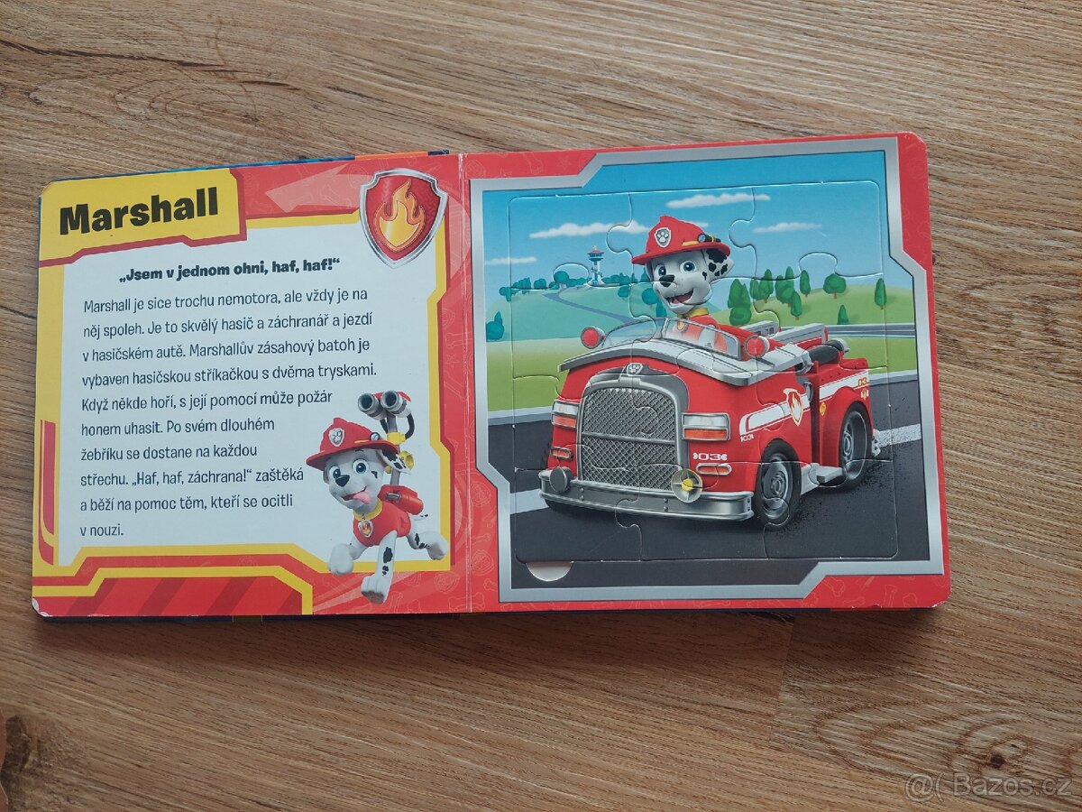 Věž tlapková patrola, auta, postavičky, puzzle, kostým - 13