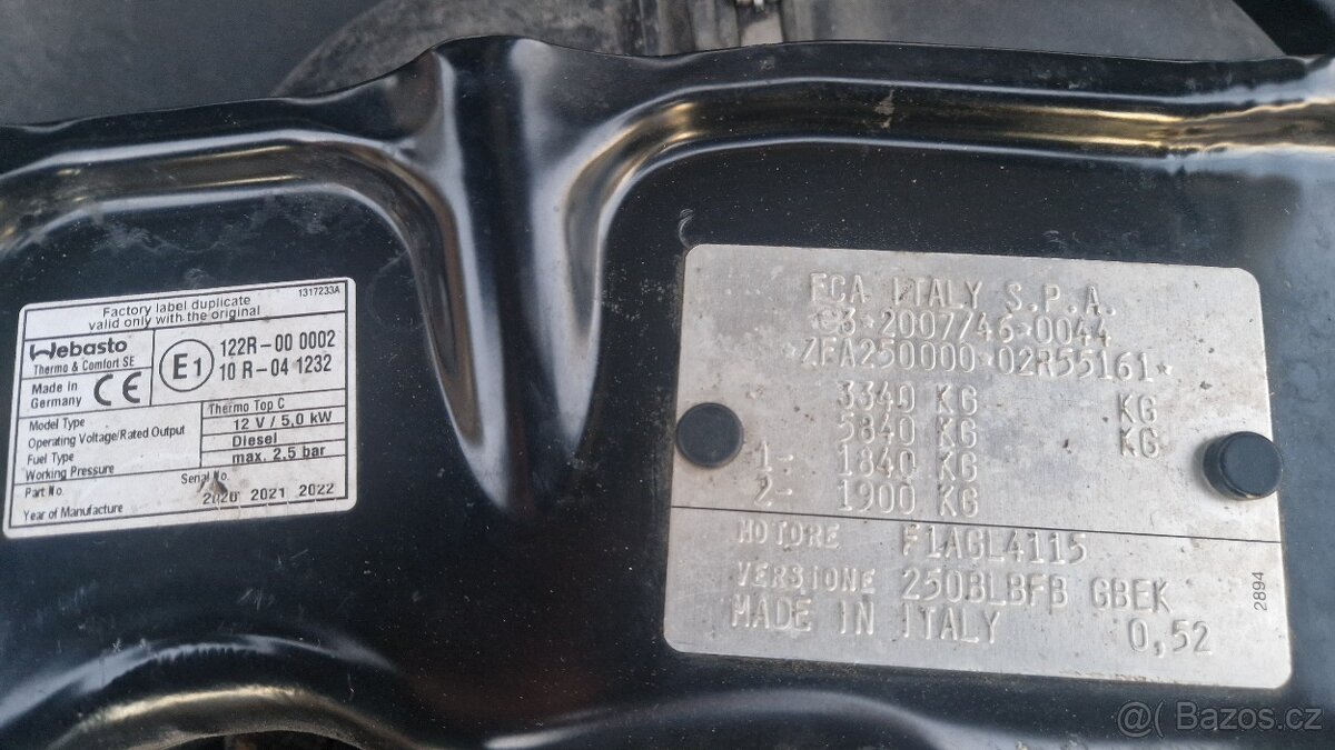 Fiat Ducato 2.3 MultiJet 180PS, A9, 3/2021, L2H1klima - 13