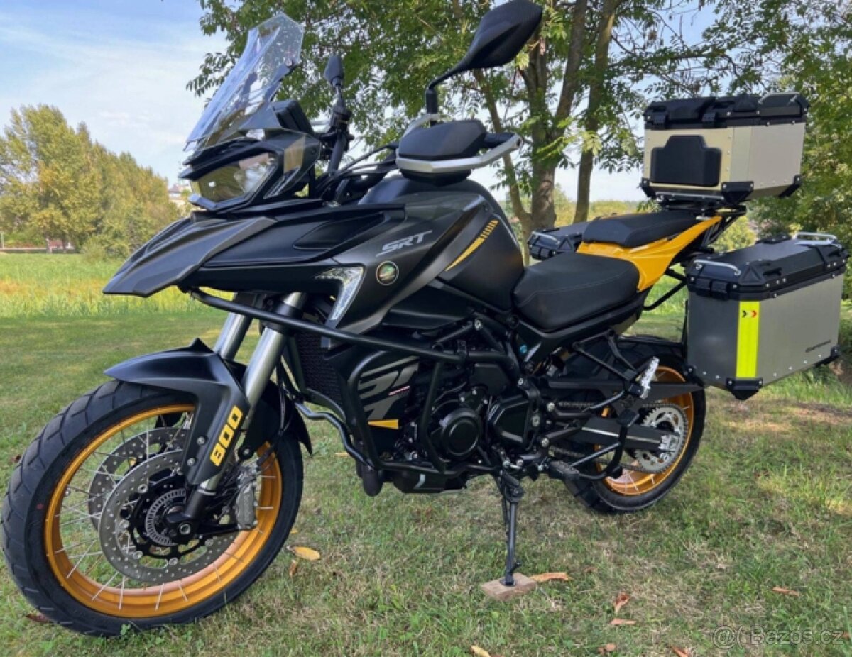 Prodám QJ MOTOR SRT 800 SX KUFRY V CENĚ - MOTO SKLADEM - 13
