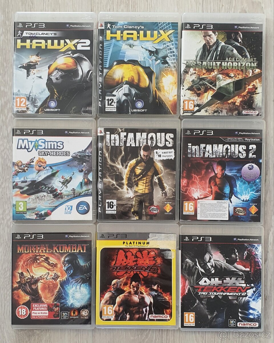 Prodám ps3 Playstation 3, příslušenství, hry ps3 - 13