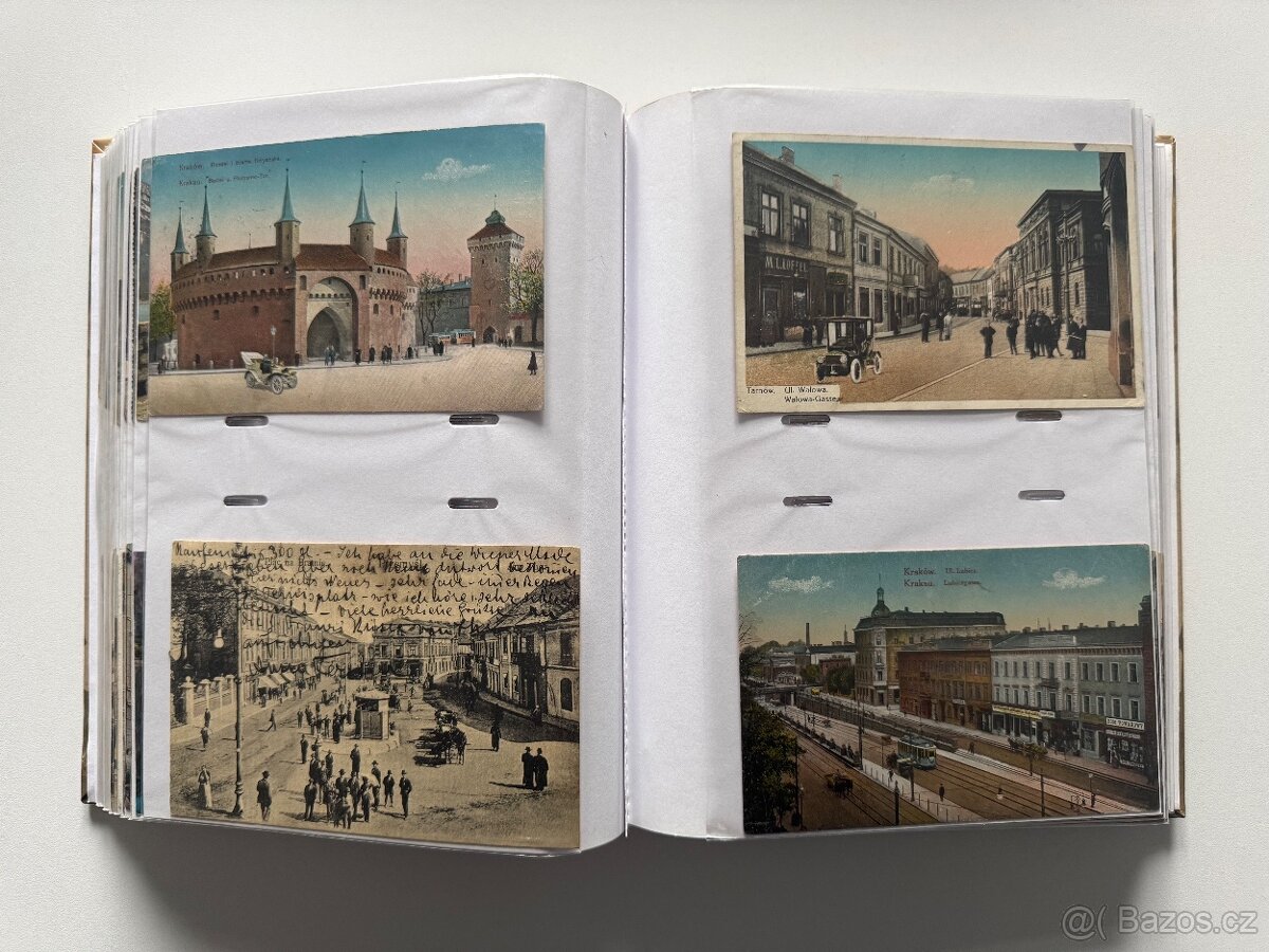 Album historických pohlednic Evropa – USA (cca 200 ks) - 13