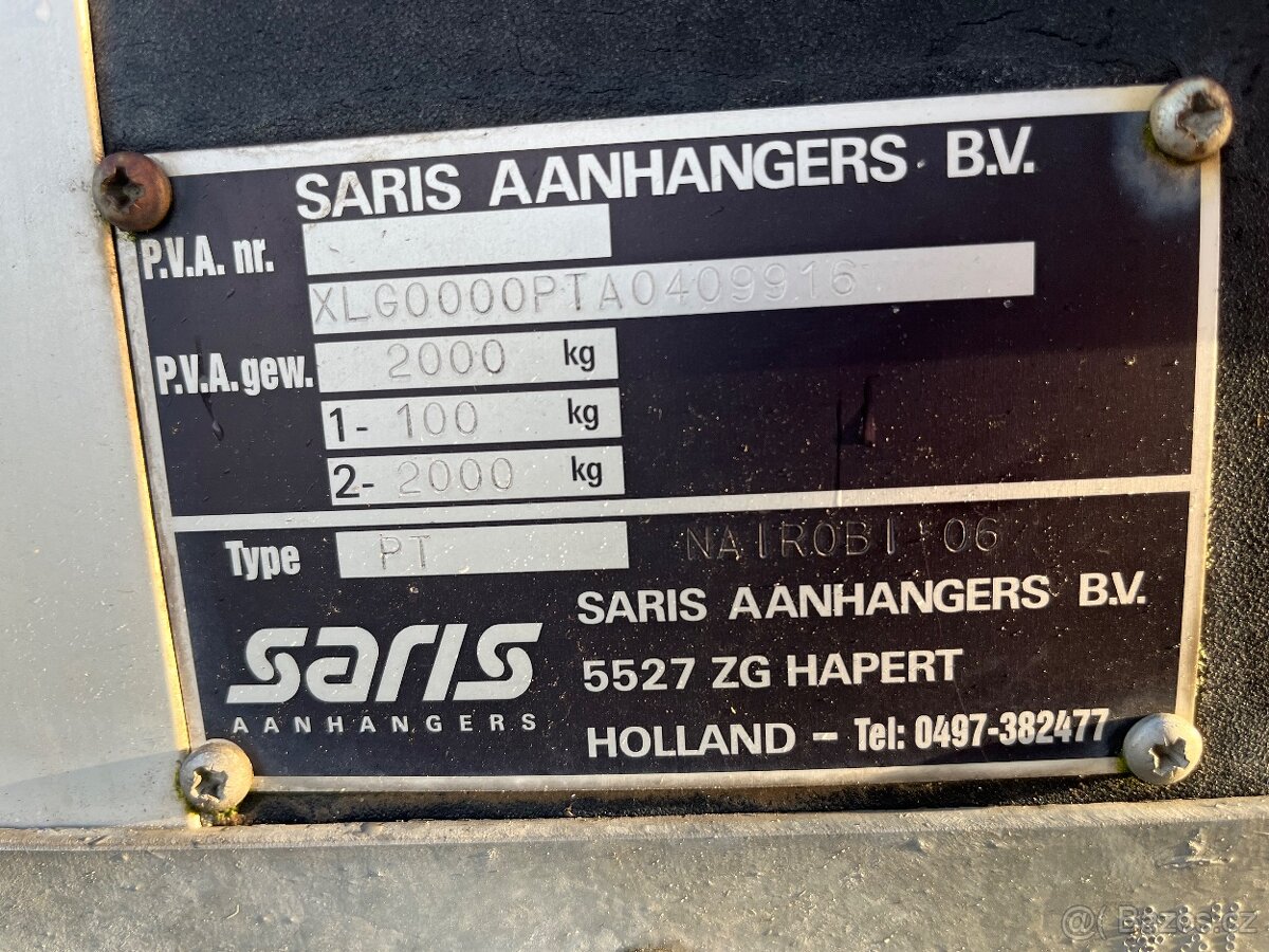 PŘEPRAVNÍK NA KONĚ SARIS - Pro 2 koně - 13