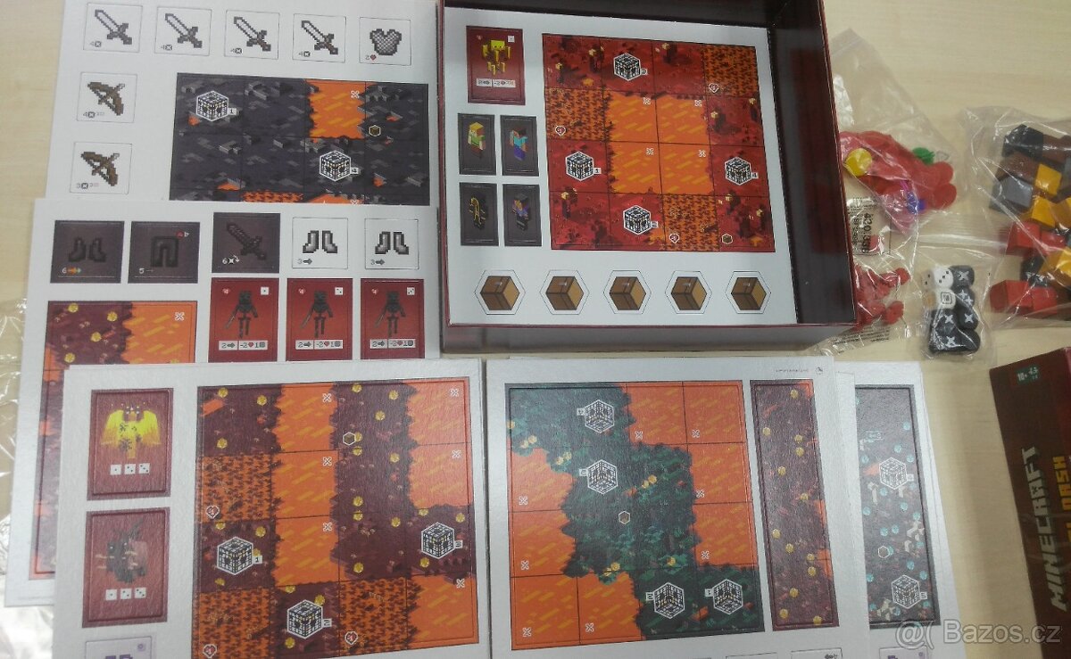 Deskovky Ostrov pokladů, Carcassonne, Hustá mela, Minecraft - 13