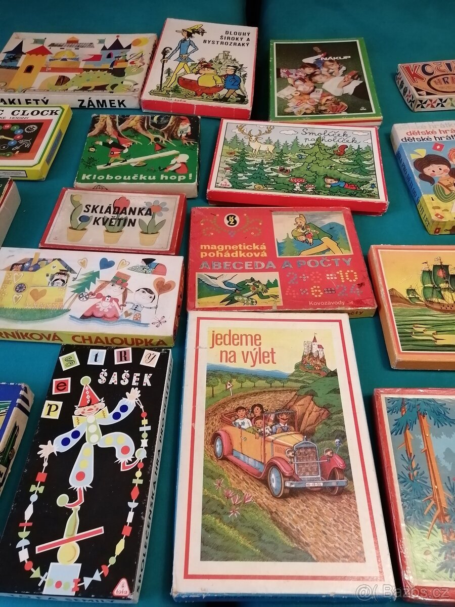 retro deskové hry - prodej sbírky zn. TOFA - 13
