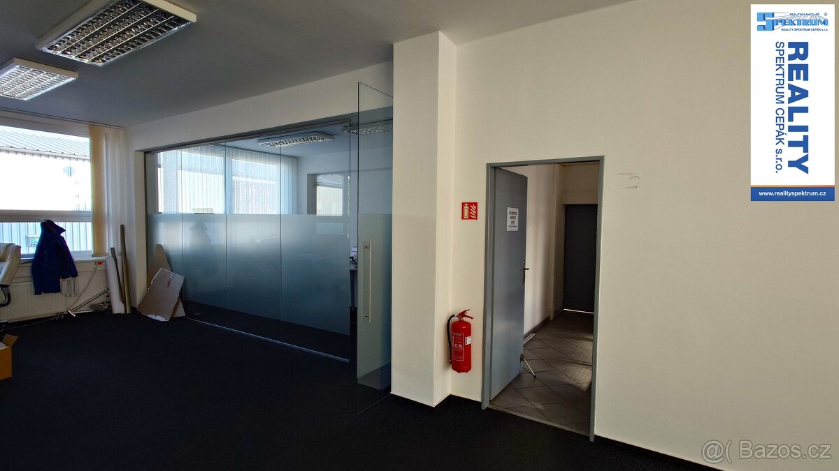 Pronájem kanceláří s parkováním, 235 a 257m² - Lišov, Hůreck - 13